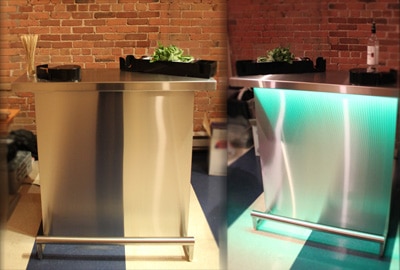 Delux Portable Bars with and without 3d LED lights on