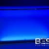 VERSATI Portable Bar with LED Backlit Acrylic Panels - Blue