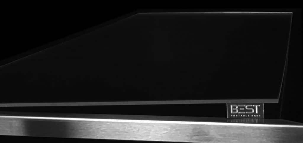 Scratch Resistant Transparent Acrylic Top Protector for VERSATI Portable Bar
